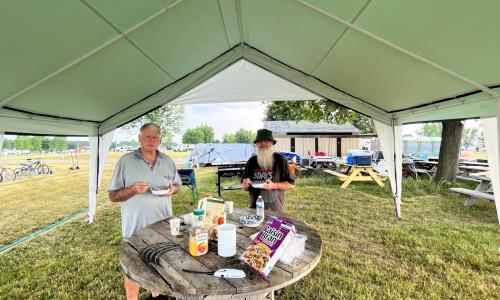 Breakfast - Ray and Phil