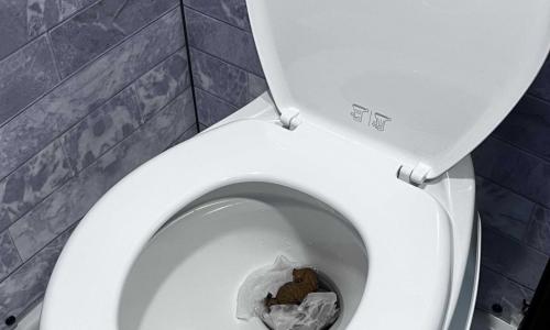 Oh dear - what have we found in Karl's newly delivered camper? It was a practical joke by Ray