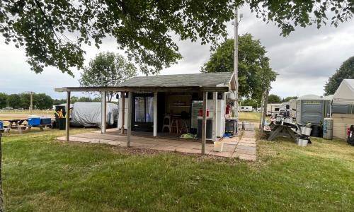 Our bar taking shape