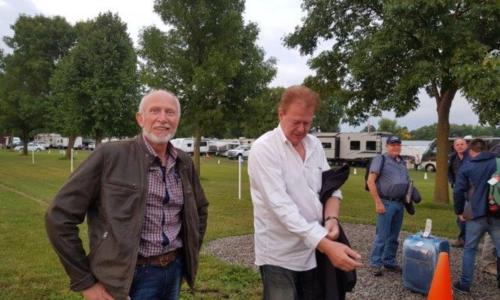 Just arrived - Barry & Stephen