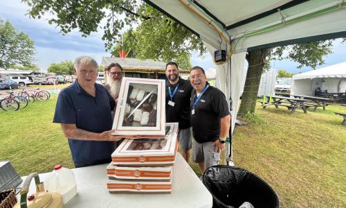 Doughnuts from our friend Barry!